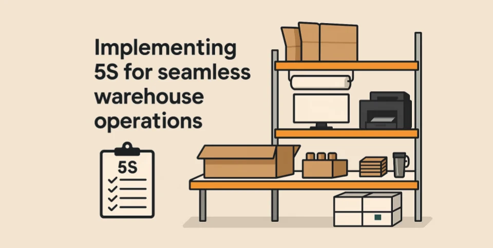 Implementing 5S for Seamless Warehouse Operations