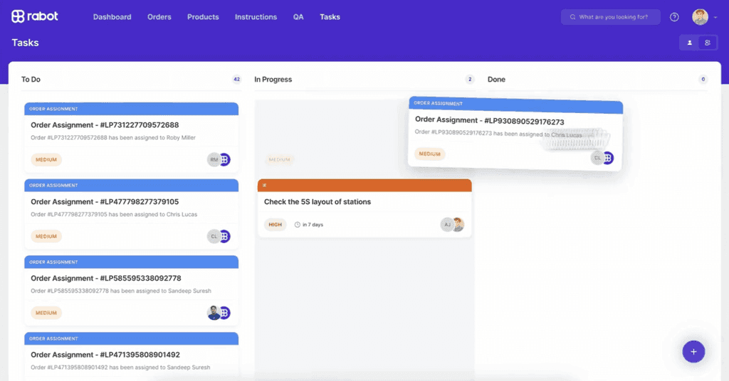 Introducing Task Boards: The Warehouse, Beautifully Organized