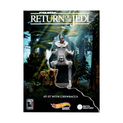 AT-ST With Chewbacca